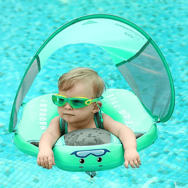 Boia com Cobertura Infantil para Bebê com Proteção Solar