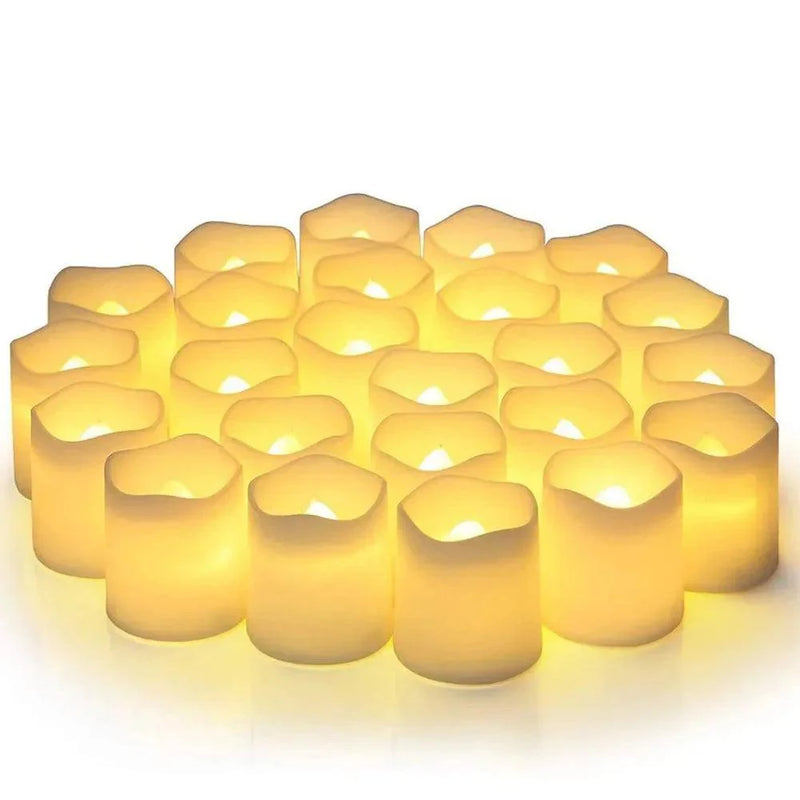 [24Pcs] Velas Eletrônicas LED Decorativas