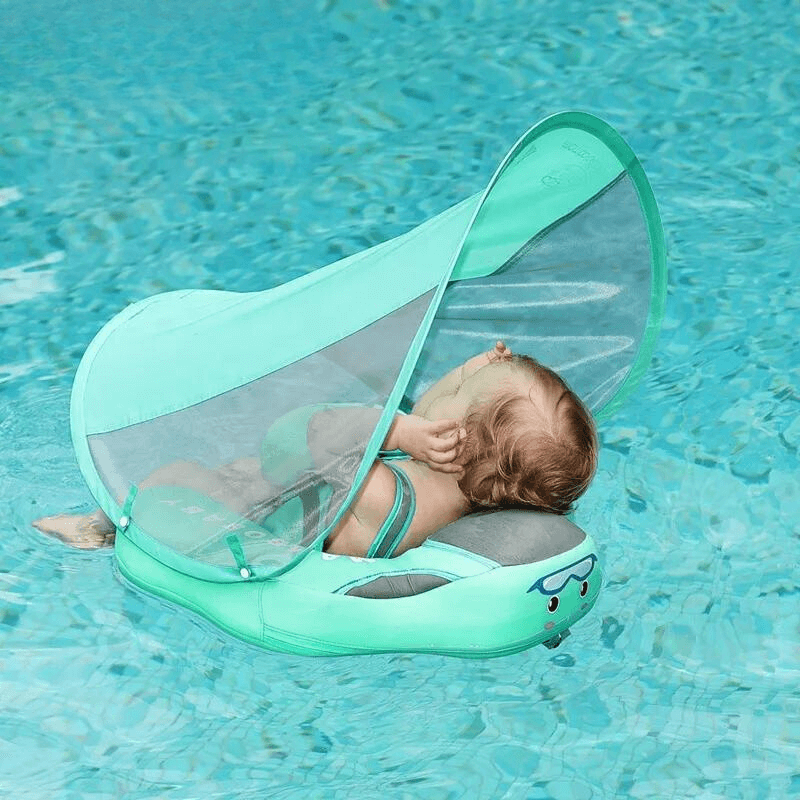 Boia com Cobertura Infantil para Bebê com Proteção Solar