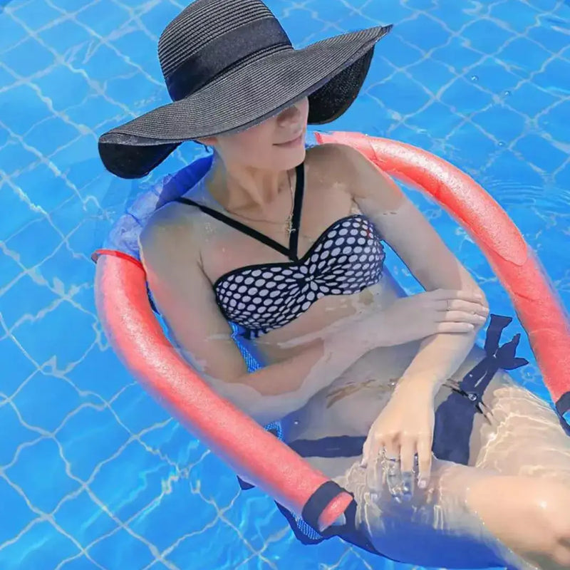 Assento Flutuante para Macarrão de Piscina